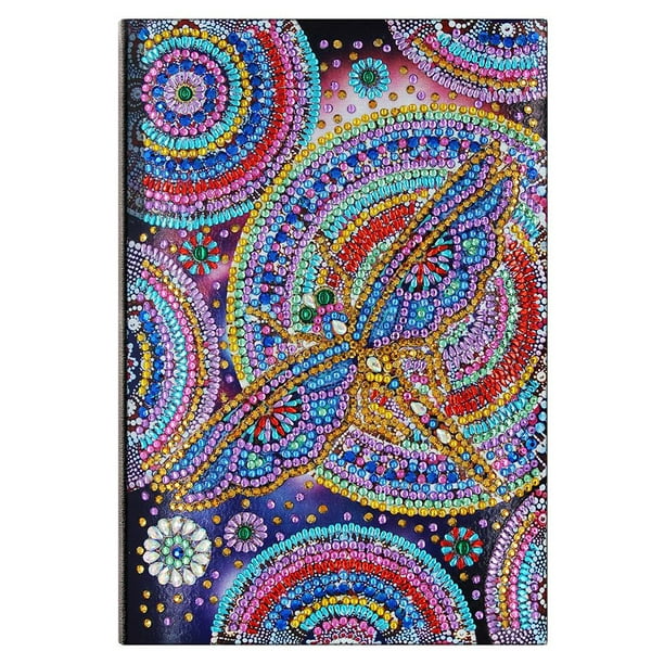 DIY Christmas Special Shaped Diamond Painting 50-Pages A5 Notebook Notepad Gift